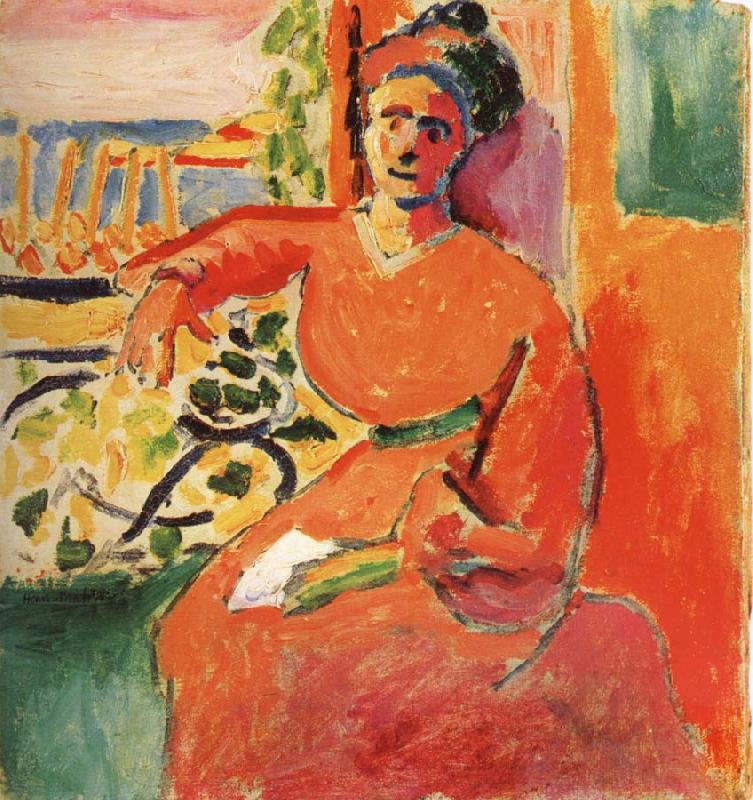 Henri Matisse Woman in the front of window